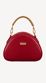 The Tati Bag Deep Red detail